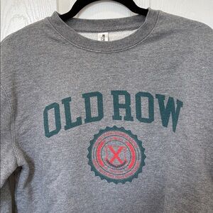 Gray Old Row Sweatshirt